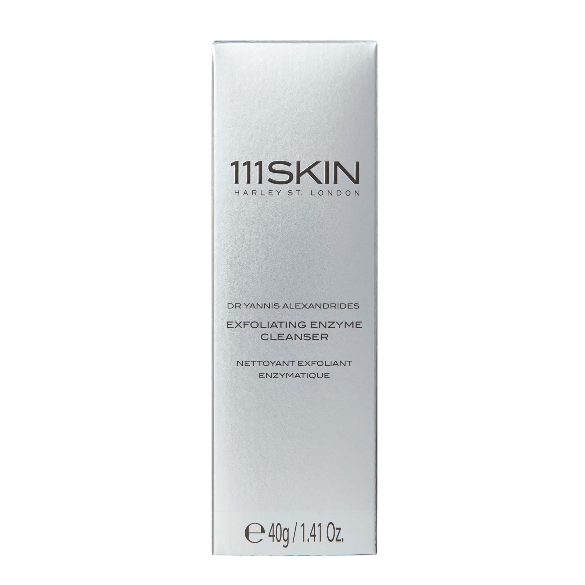 111SKIN Enzyme Exfoliating Cleanser rich lather on skin