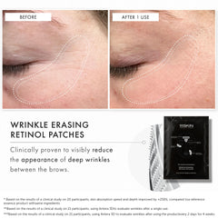 111SKIN patch technology enhances texture and firmness.