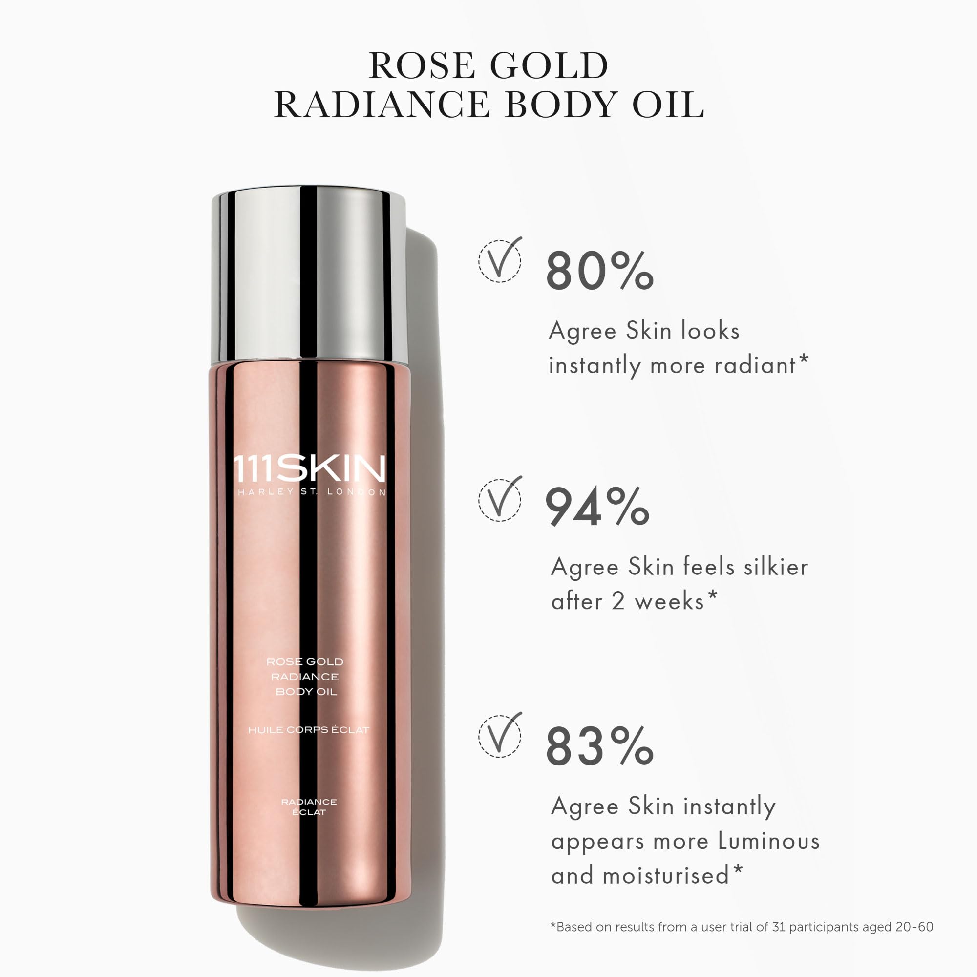 Close-up of damask rose extract in 111SKIN Rose Gold Radiance Body Oil