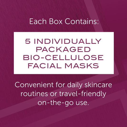 111SKIN Y Theorem Bio Cellulose Mask second skin material for deep ingredient delivery.