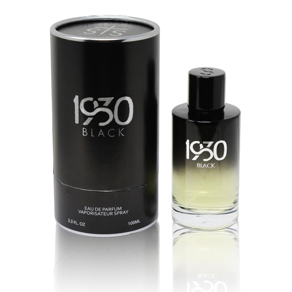 1930S men's cologne bottle front view highlights bold, rugged fragrance for daily confidence.