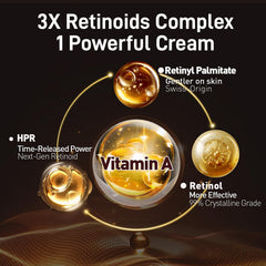 +1HEROLABS Night Cream application on hand illustrates gentle use.