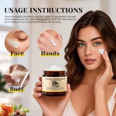 2Bmagic ingredients highlight grass-fed tallow and raw honey for skin nourishment.