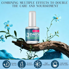 Packaging box for 2Pacs 3 Days Nail Care showing dual-pack for ongoing care