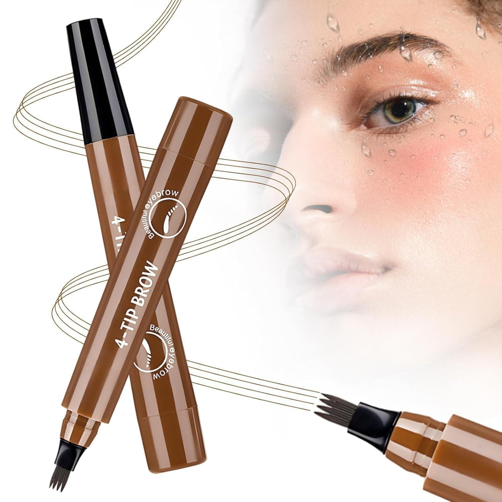 2PC Microblading Eyebrow Pencil ultrafine tip for precise brow outlining all day