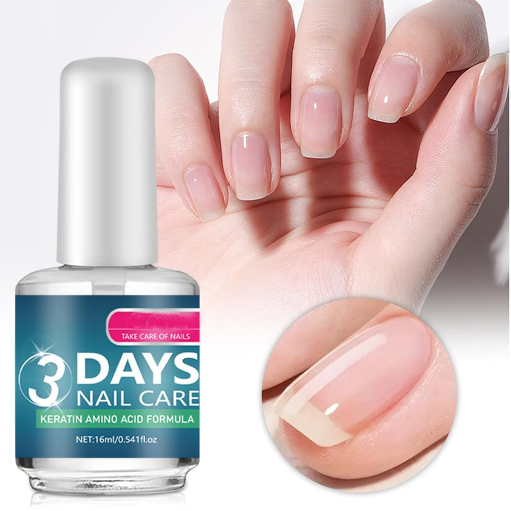 3 Days Nail Care fast-absorbing texture leaves no greasy residue.