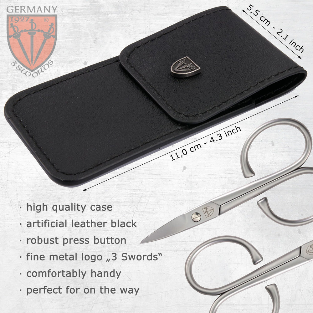 3 Swords Germany extra big eye nail scissors for thicker fingers.