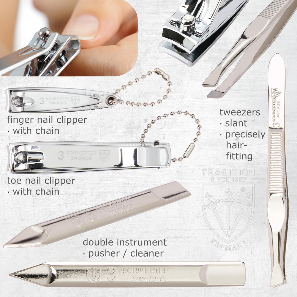 3 Swords Germany nail clippers deliver durable, reliable trimming.