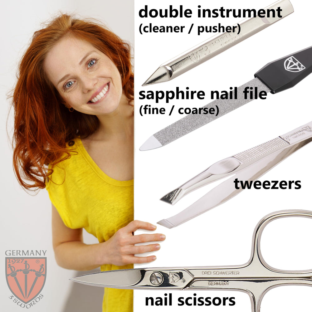 3 Swords Germany nail scissors provide sharp, precise cuts for nails