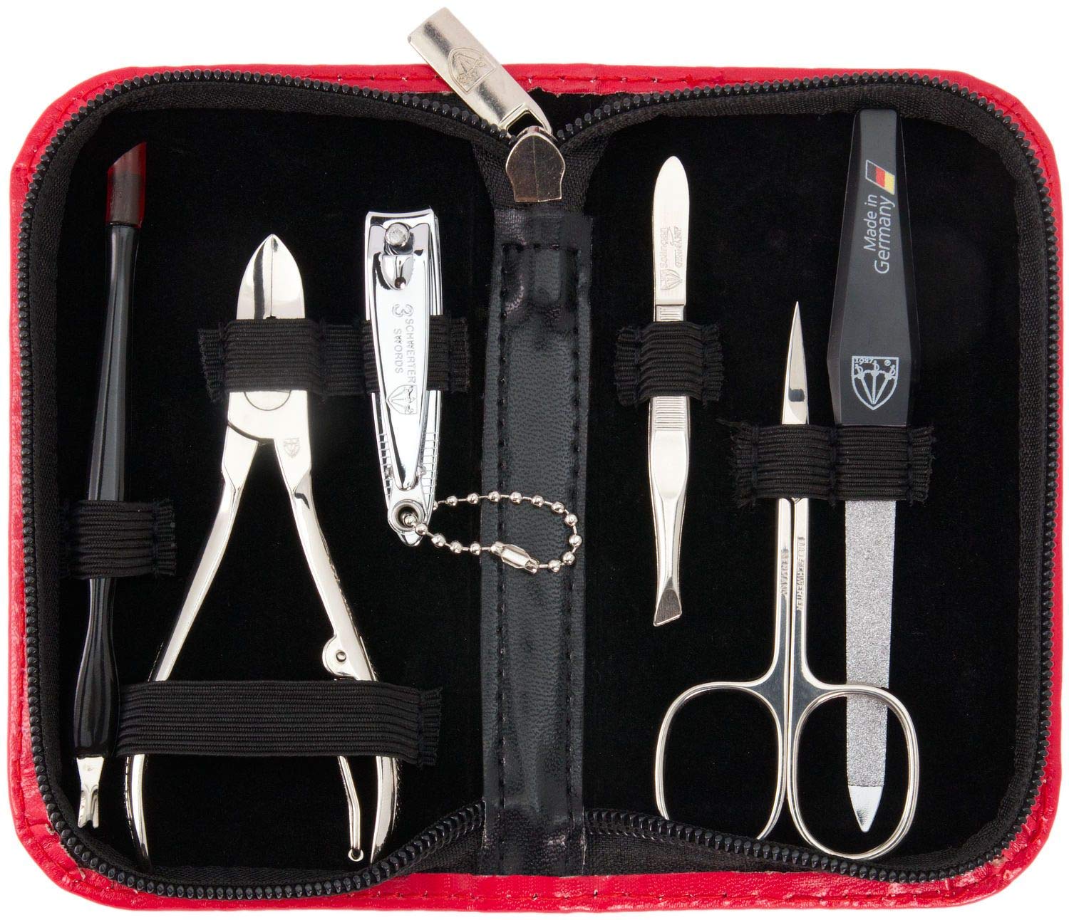 3 Swords Germany nail scissors set for precise grooming at home or on the go.