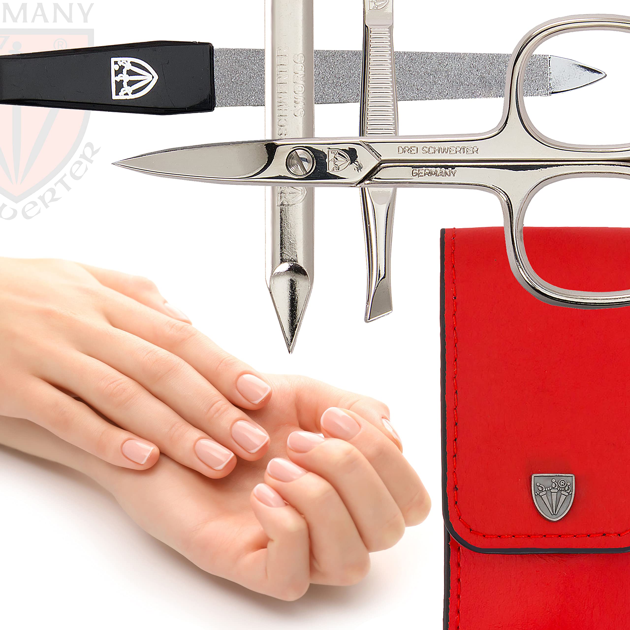 3 Swords Germany tweezers for accurate grooming and debris removal
