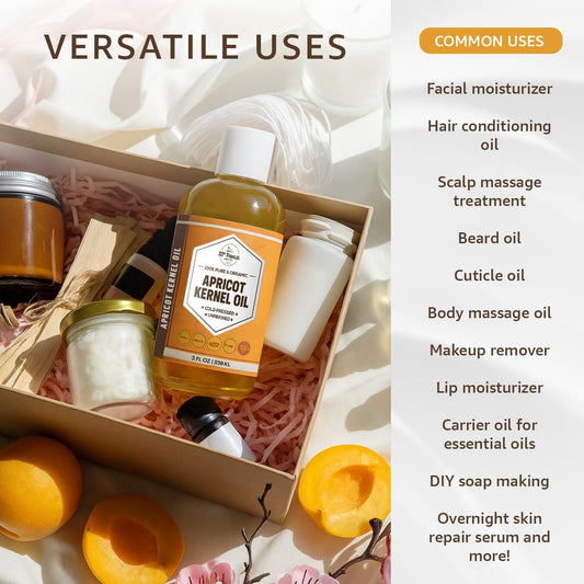 33rd Parallel Apricot Kernel Oil bulk 32oz for cosmetic formulations