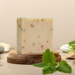 360Feel Patchouli Bar Soap ingredient blend with olive oil and shea butter
