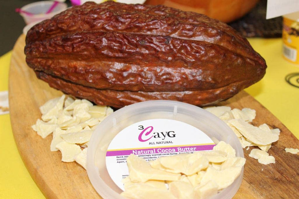 3CAYG Cocoa Butter ideal for DIY skincare and lip balms.