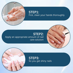 3 Days Nail Care hydrates nails with quick-absorbing formula for daily application.