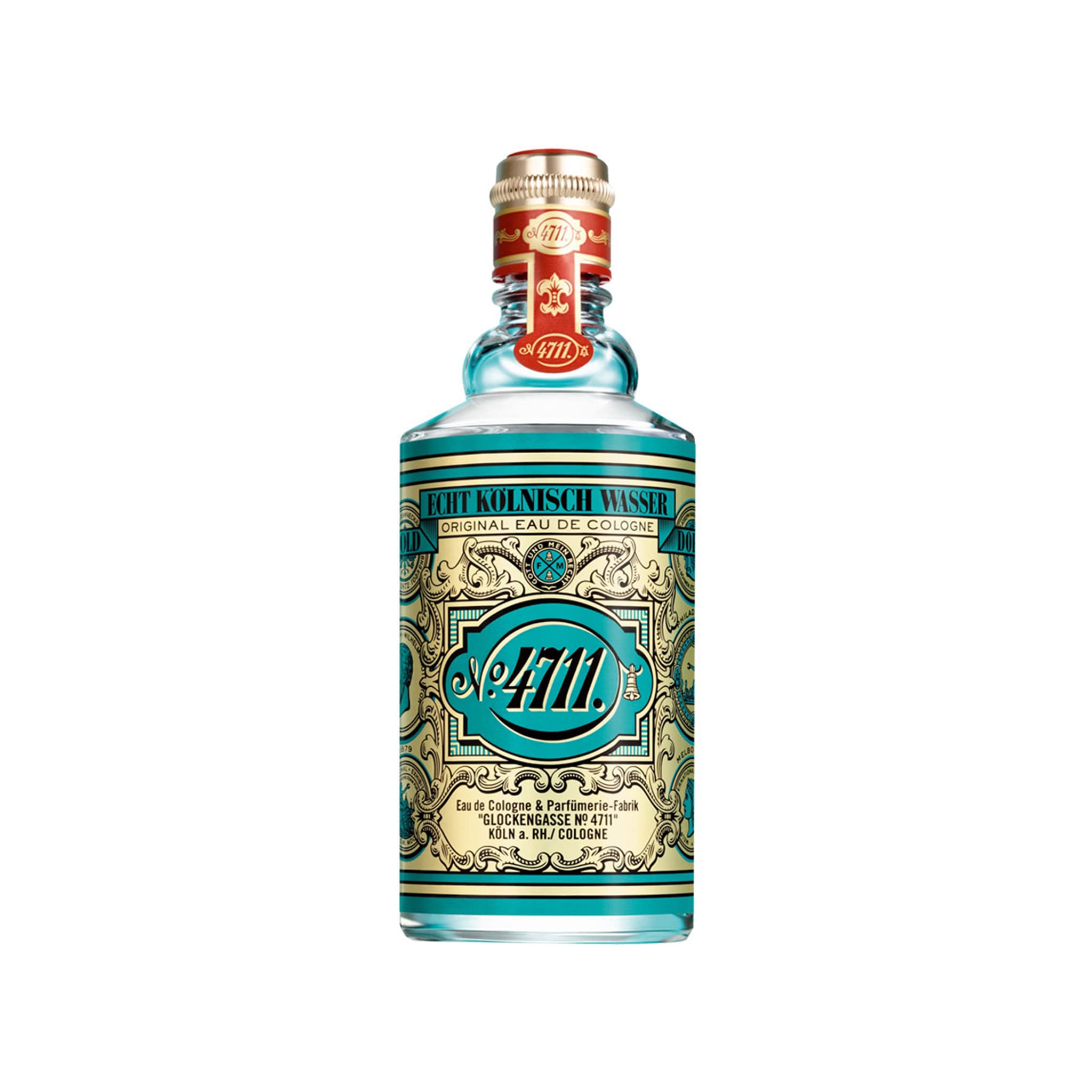 4711 Muelhens Eau de Cologne Splash bottle, refreshing unisex fragrance for daily wear.