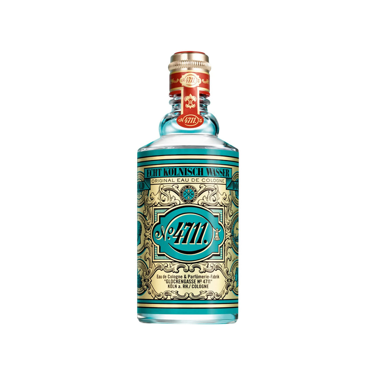 4711 Muelhens Eau de Cologne Splash bottle, refreshing unisex fragrance for daily wear.