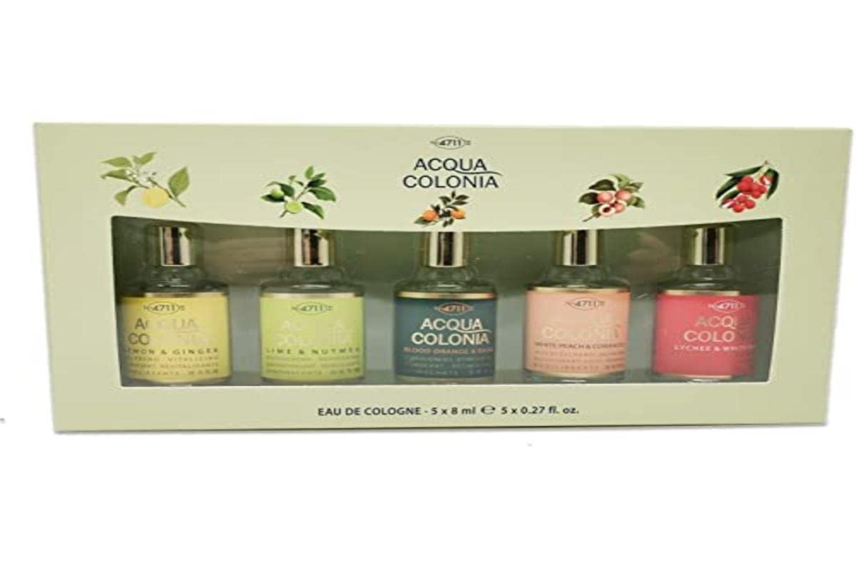 4711 Original Acqua Colonia Lemon and Ginger mini bottle for on-the-go scent refreshment