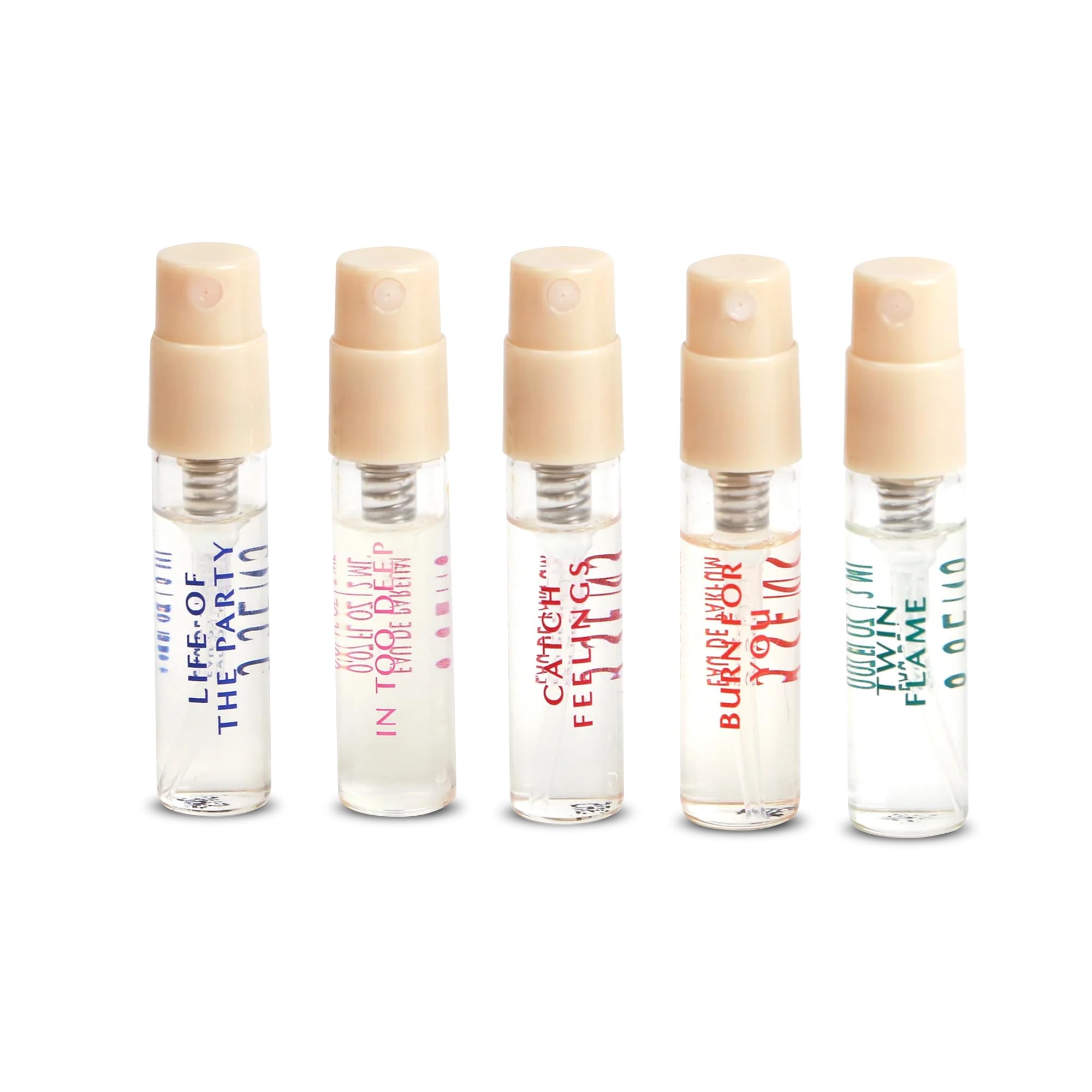 5 SENS In Too Deep travel vial highlighted for evening warmth.