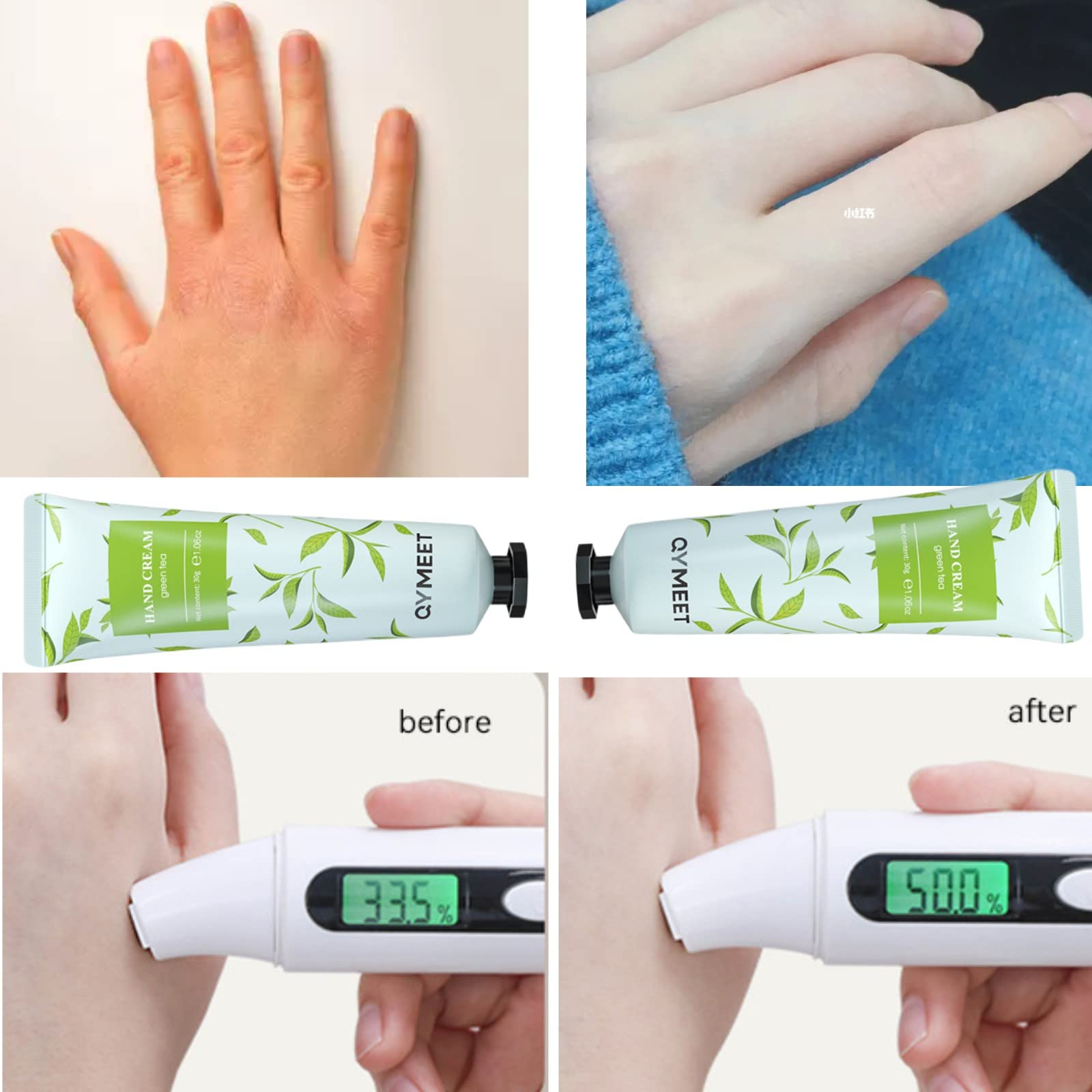 5iktery seven-flavor hand cream set displayed for variety.