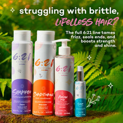621 Argan Milk Leave-In features nourishing ingredients and natural butters.