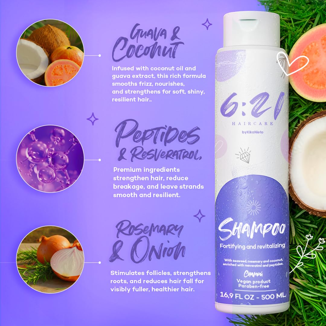 621 Haircare daily-use bottle on towel—practical routine for everyday washing