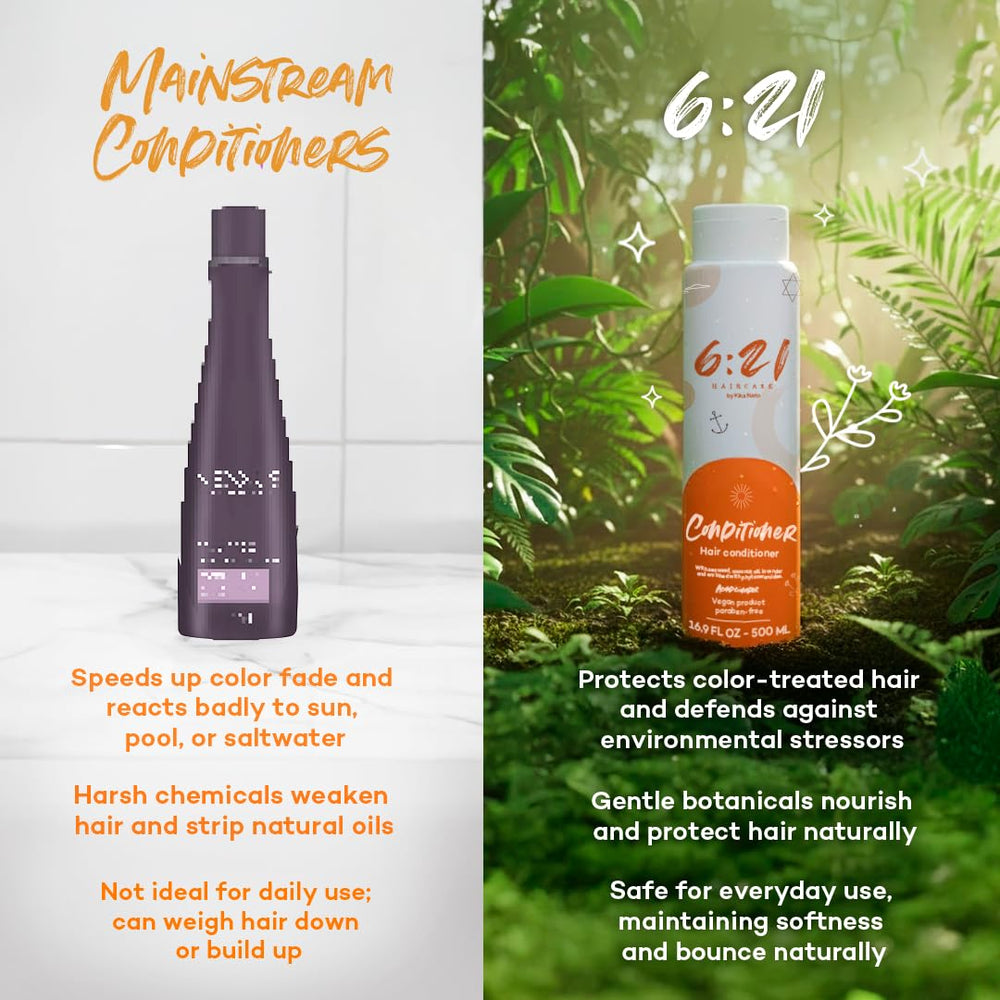 621 Haircare lavender oil drops close-up, light fragrance with daily conditioning.