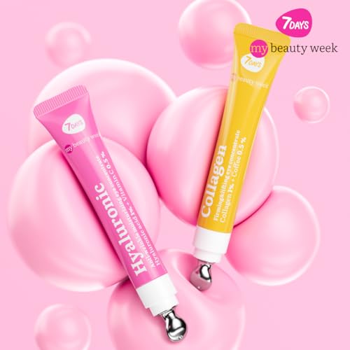 7DAYS eye cream with cooling massager for makeup-ready skin