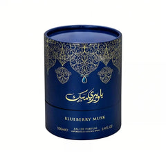 9 O'CLOCK BlueBerry Musk gift-box display ideal for celebrations.