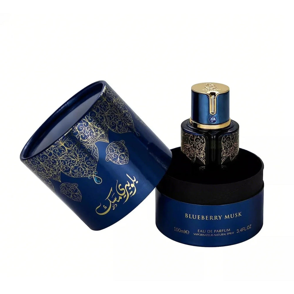 9 O'CLOCK BlueBerry Musk packaging box showcases gift-ready presentation.