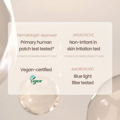 Espoir Be Glow Volume Cushion Petal hydration delivering moisturized skin.