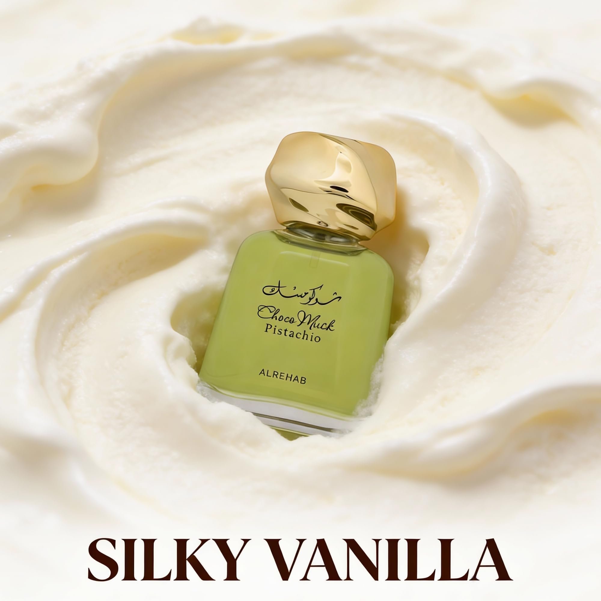 A Center Choco Musk vanilla amber dry-down showing warm, lasting finish.