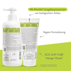 A-Derma Exomega Control Milk 200 ml packaging on shelf for daily use.