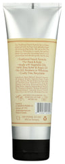 A La Maison orange bergamot body lotion texture close-up shows creamy absorption.