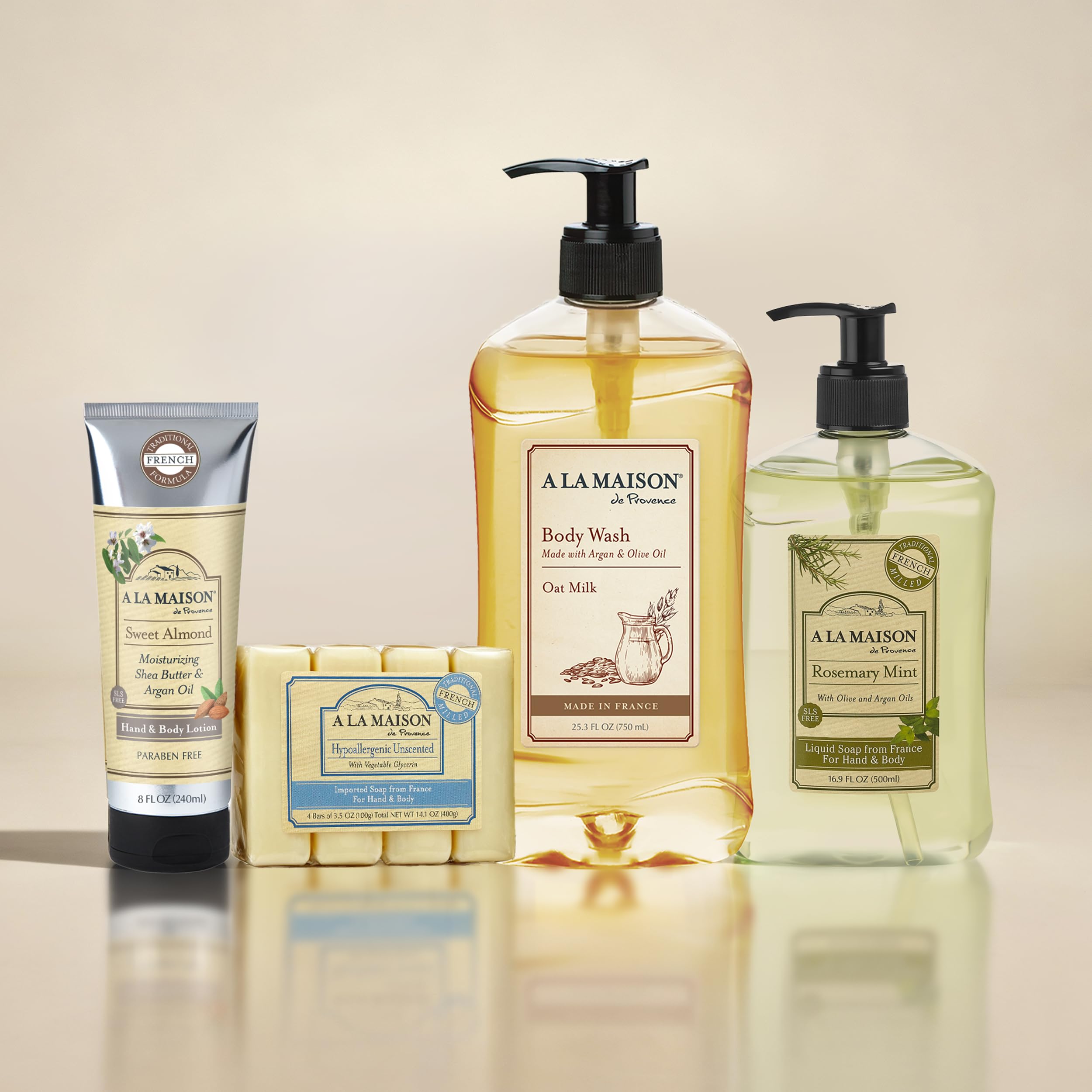 Triple French milled process preserves oils for a smooth, gentle cleanse.
