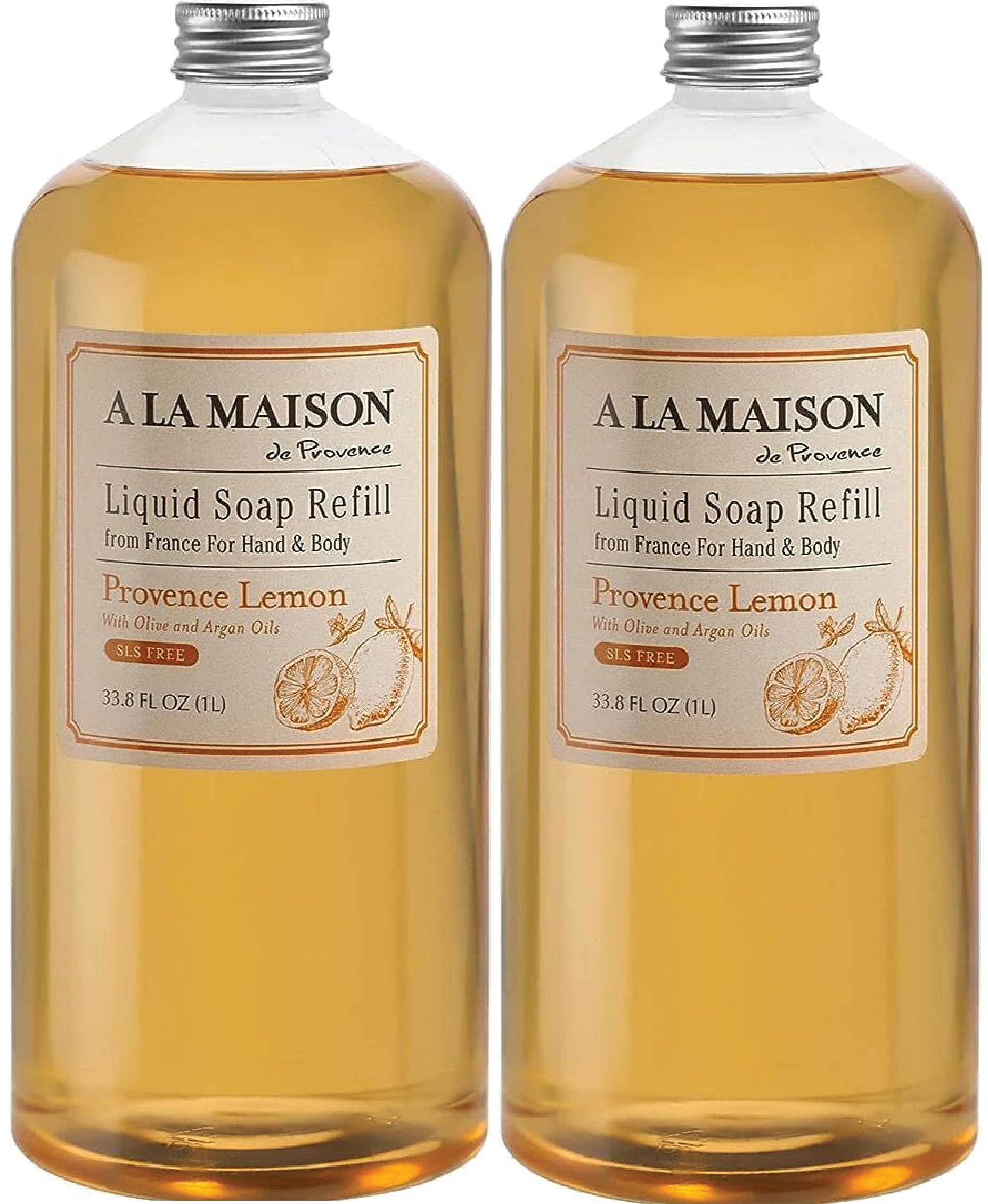 Provence Lemon refill bottle by A LA MAISON for sustainable hand care