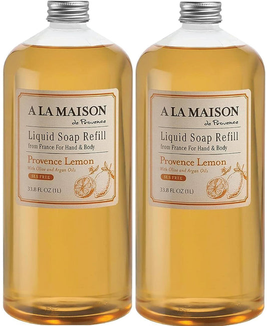 Provence Lemon refill bottle by A LA MAISON for sustainable hand care
