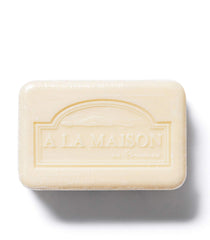 A La Maison Rose Lilac bar soap with nourishing oils featuring shea butter and argan oil.