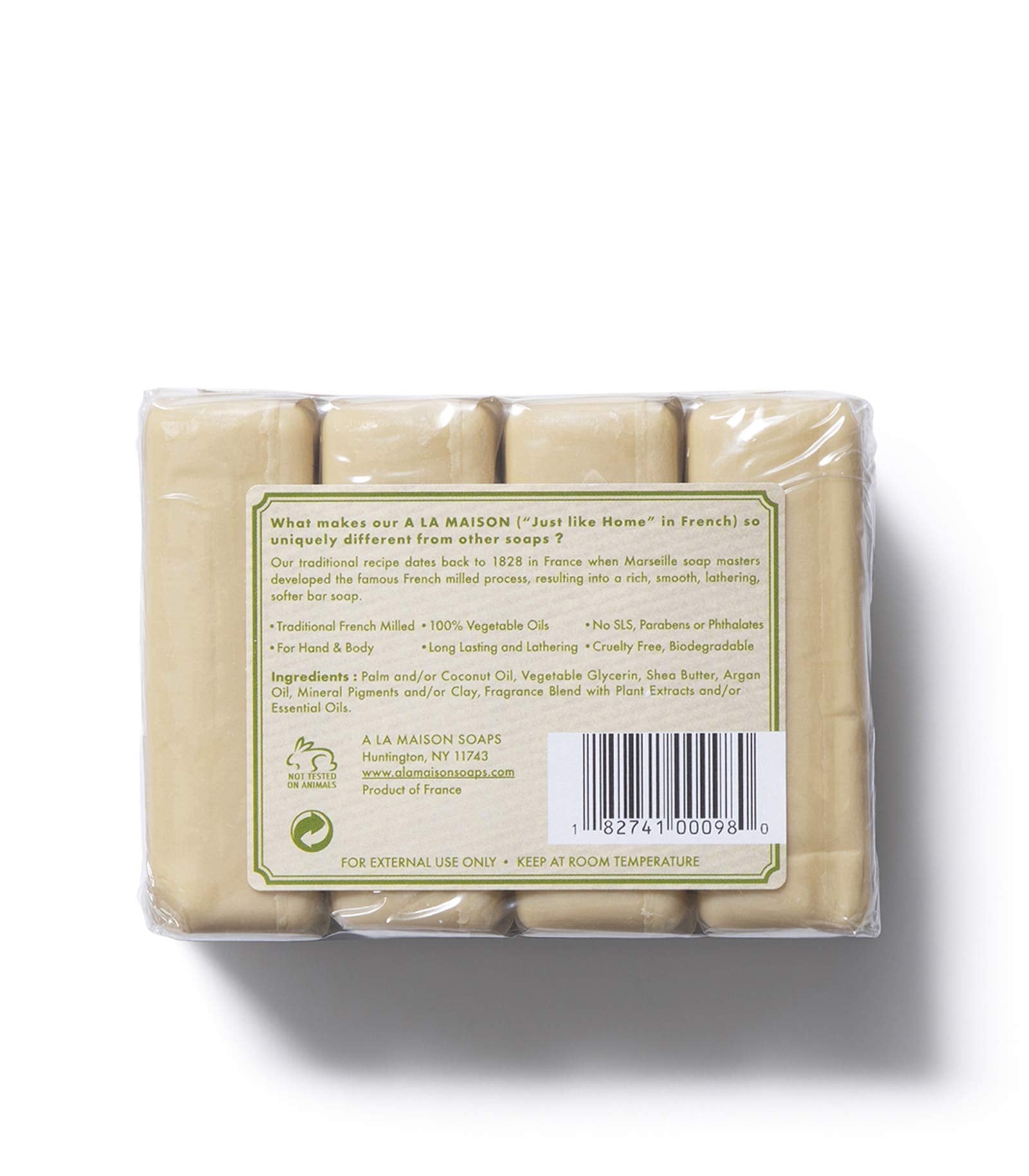 Handwashing with A LA MAISON Rosemary Mint Bar Soap delivers refreshing scent and gentle cleansing.