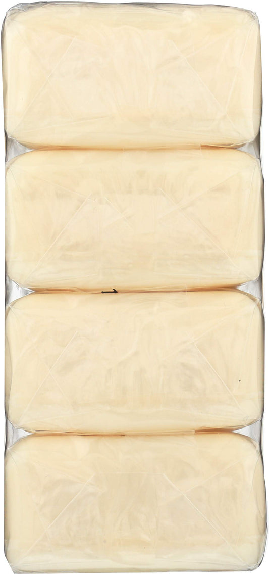 A La Maison triple-milled soap closeup presents a smooth, refined texture.