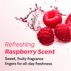 Non-sticky formula keeps hair feeling light after use.