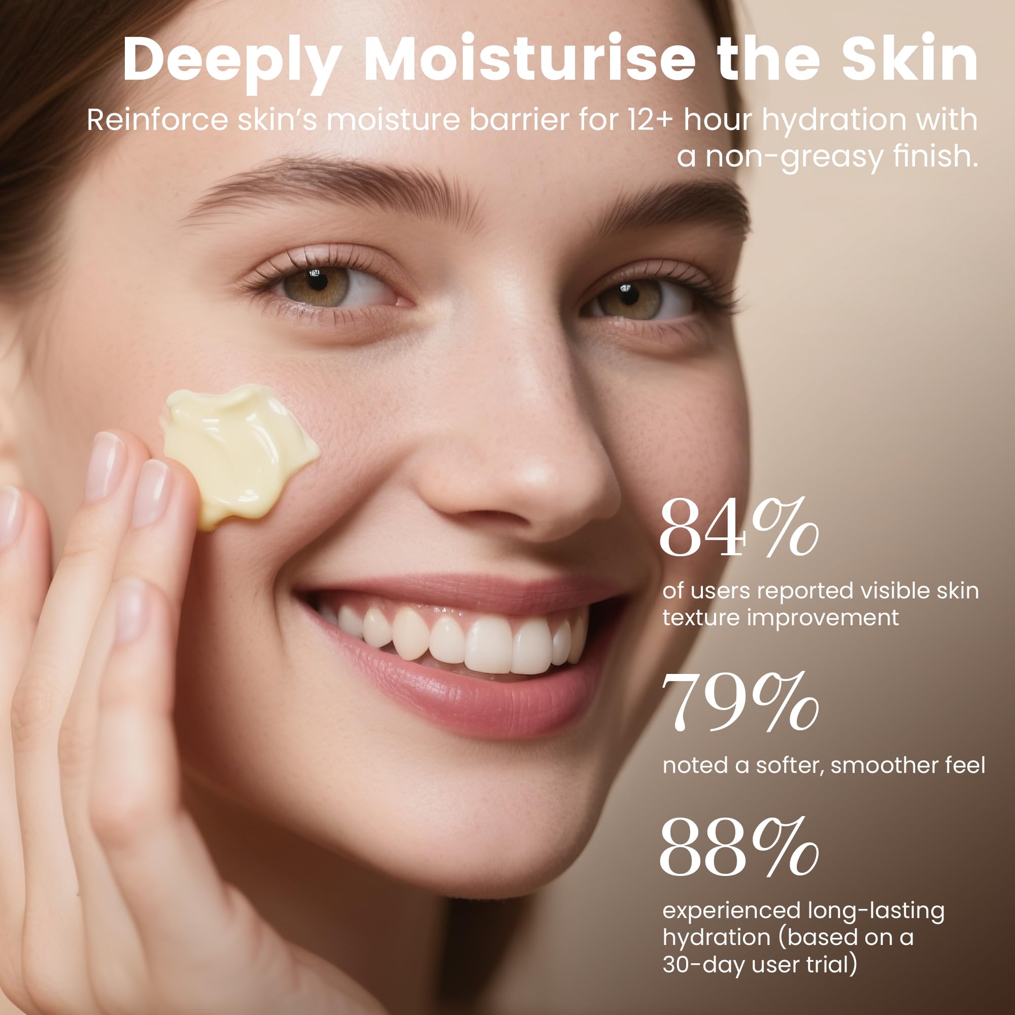 AAGJ Beef Tallow Balm texture melts into skin for a comfortable, non-greasy finish.