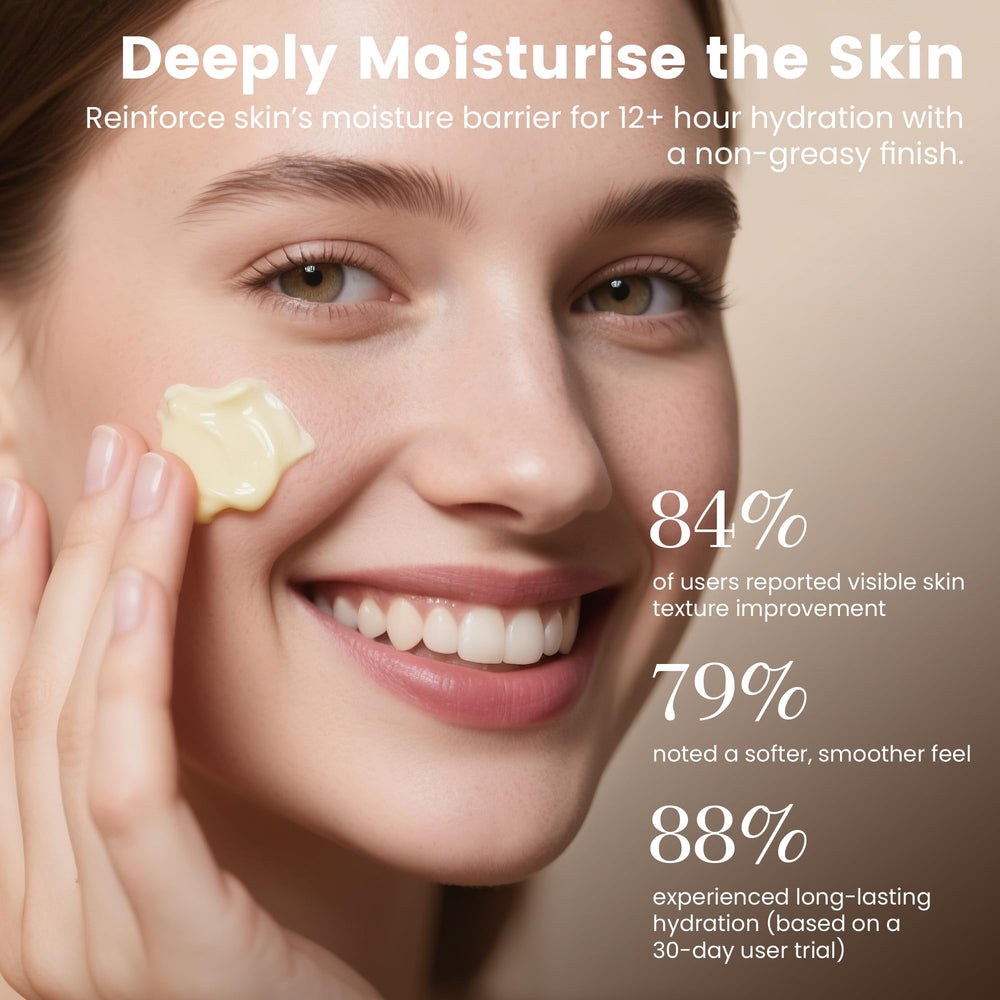 AAGJ Beef Tallow Balm texture melts into skin for a comfortable, non-greasy finish.