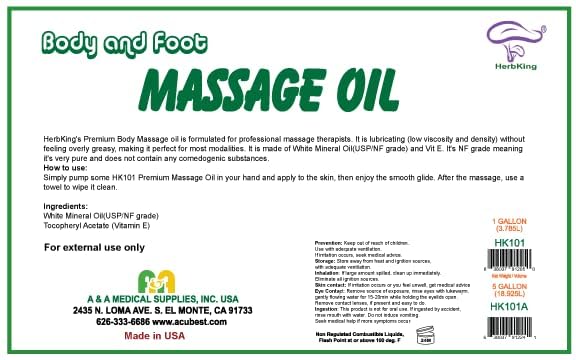 A&A NF food-grade mineral oil for safe, fragrance-free daily care.