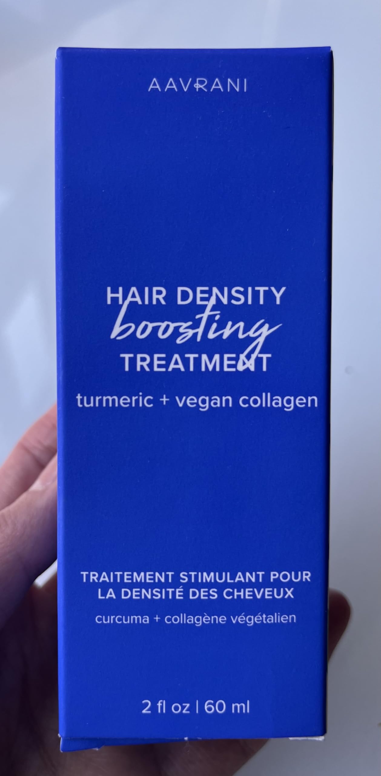 AAVRANI Serum close-up texture showing lightweight formula