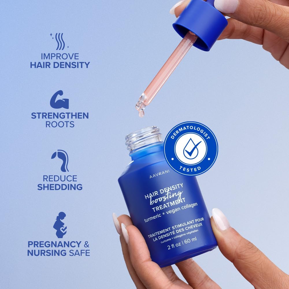 AAVRANI Serum massage on scalp to support root strength