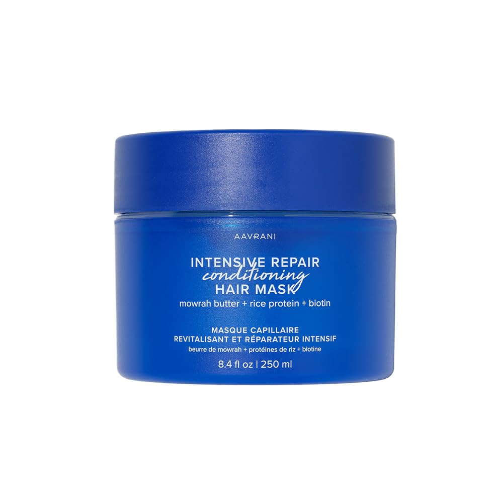 AAVRANI Intensive Repair Conditioning Hair Mask bottle front view for deep conditioning