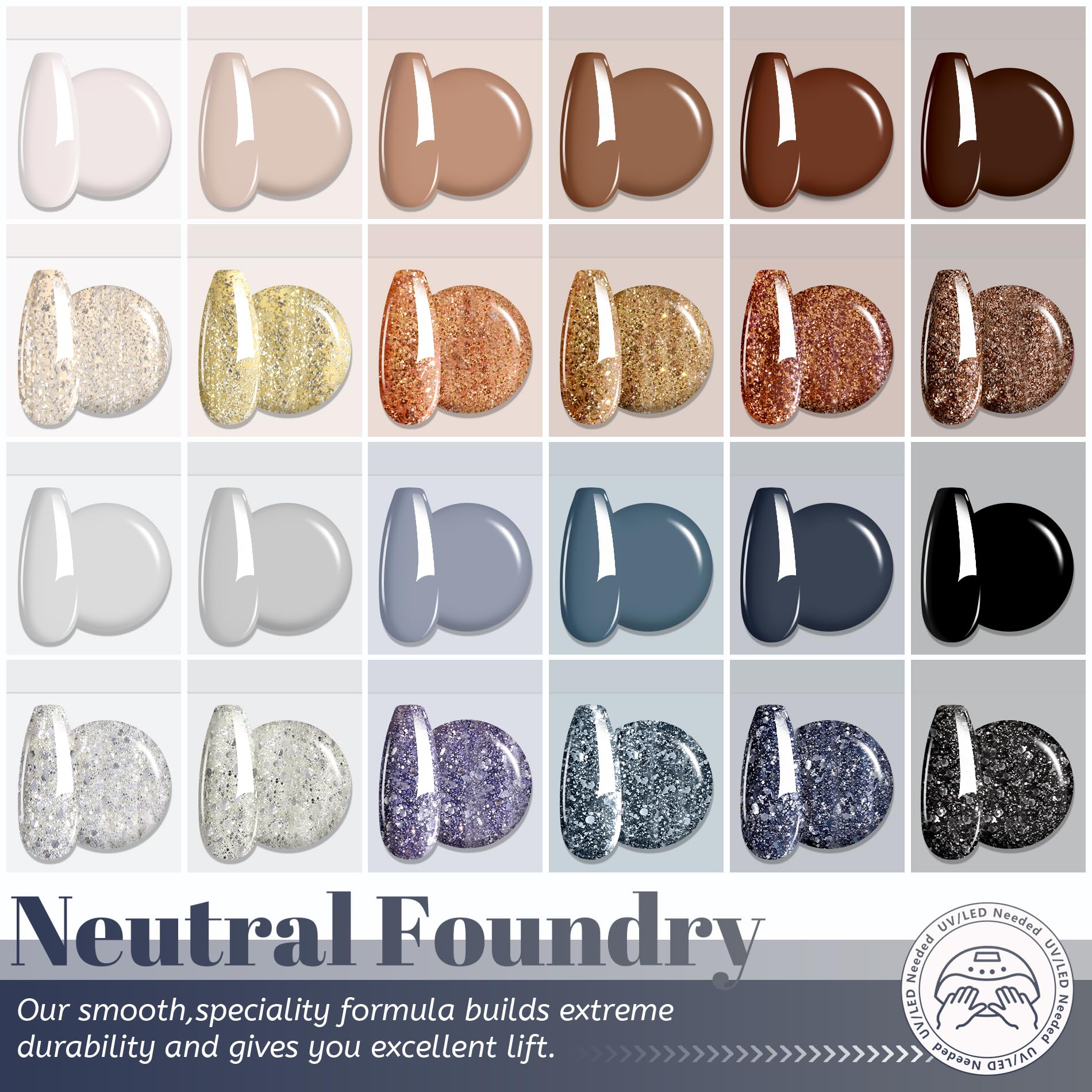 ABAC Compact, travel-friendly packaging suitable for parties and on-the-go mani.