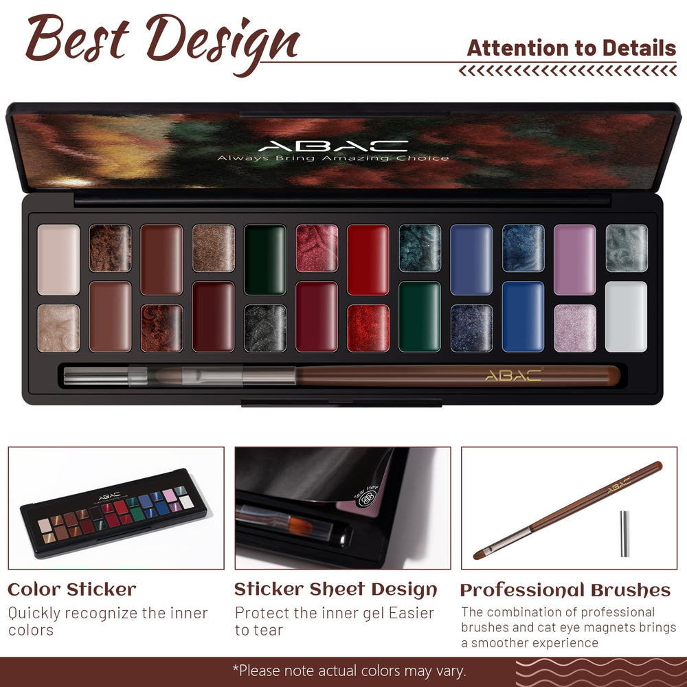ABAC quick-start guide and swatch tips for flawless results.
