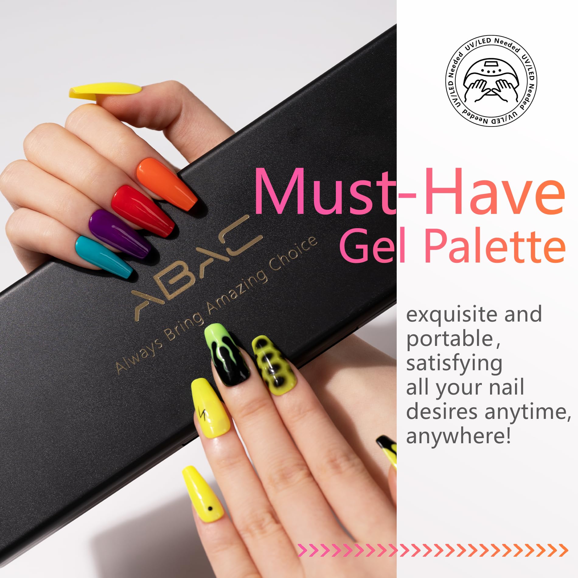 ABAC palette-mixing tip demonstrates buttery-smooth application and self-leveling results